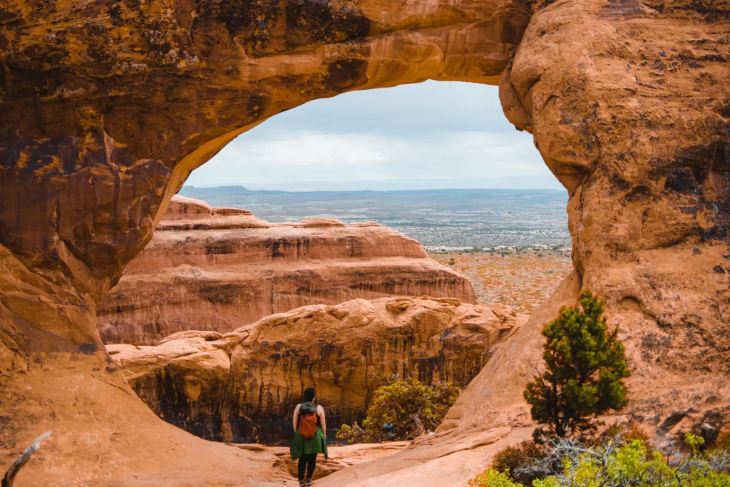 natural arch at arches national park