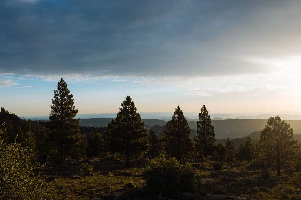 outlook on utah scenic highway 12